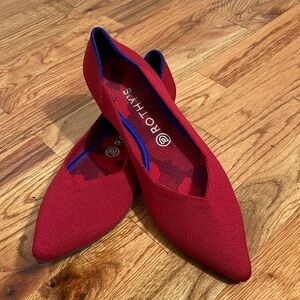 Rothys Red Points 10.5
